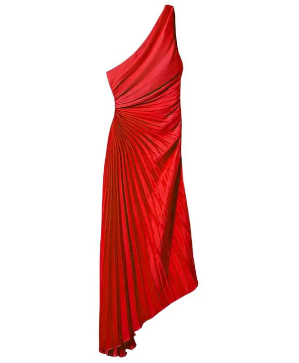 Alice™ - One Shoulder Pleated Dress - Image 16