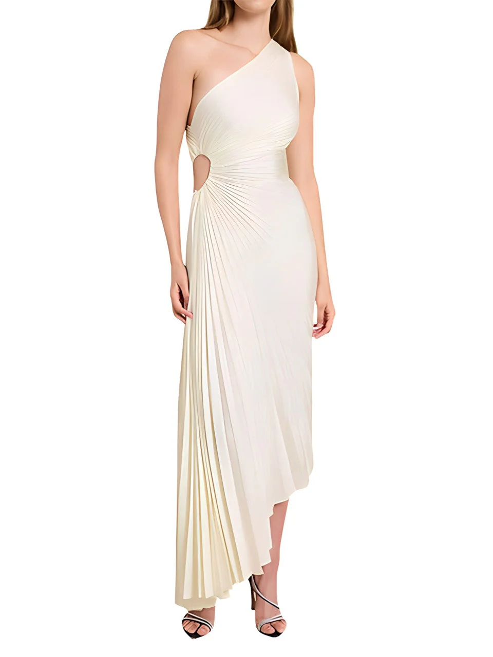 Alice™ - One Shoulder Pleated Dress - Image 3