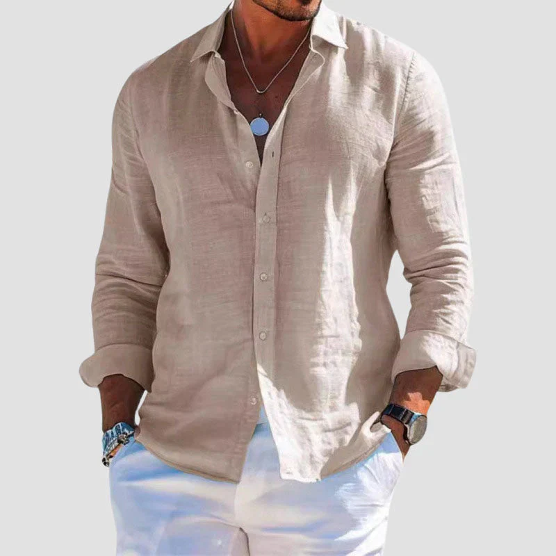 ANGELO Linen Shirt - Image 3