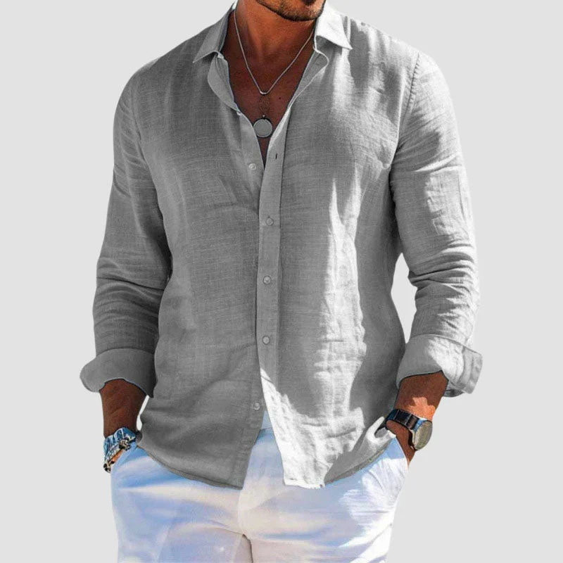 ANGELO Linen Shirt - Image 4