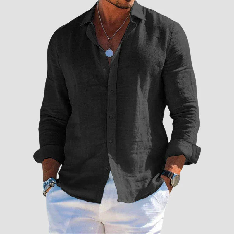 ANGELO Linen Shirt - Image 5