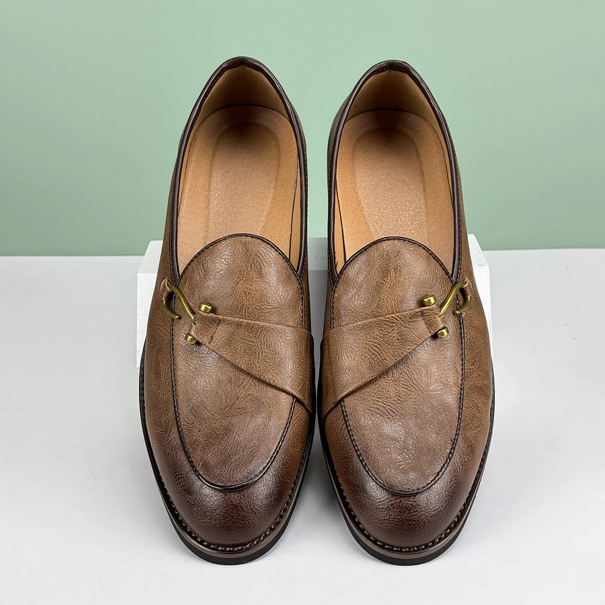 Austin Reed Leather Loafers - Image 2