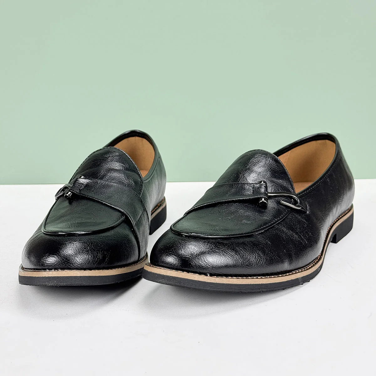 Austin Reed Leather Loafers - Image 8