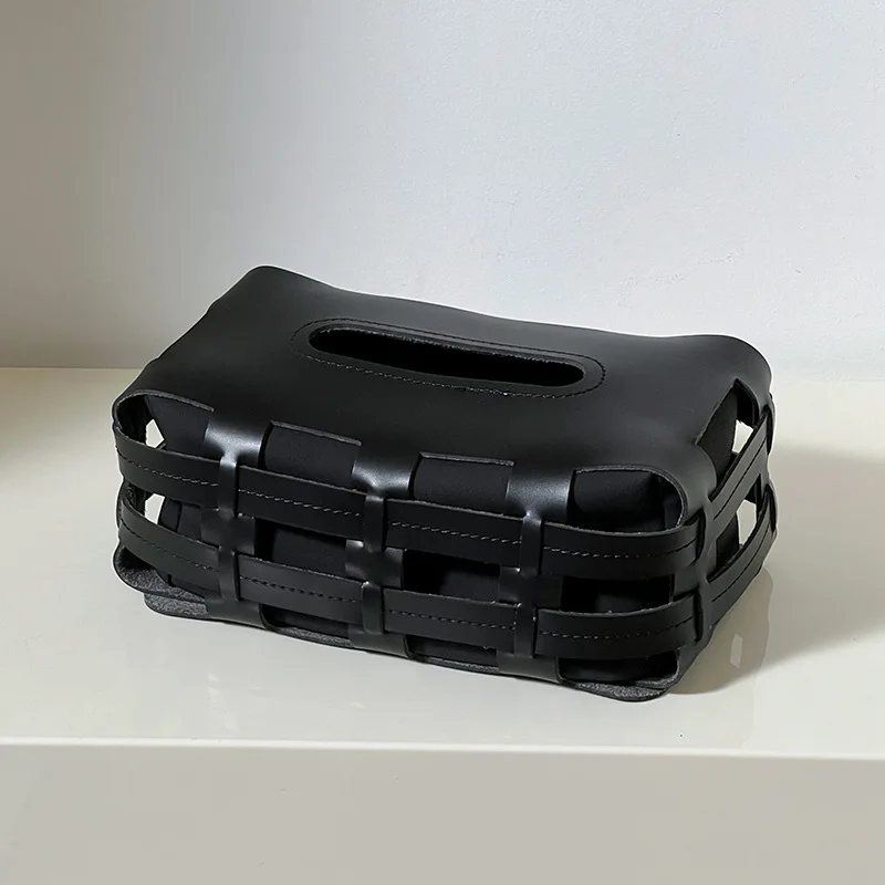 Cameron Leather Tissue Holder - Image 7