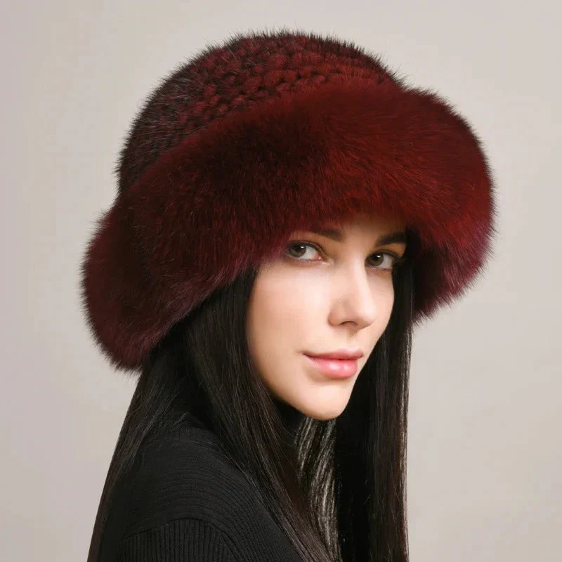 Camille Faux Fur Hat - Image 10