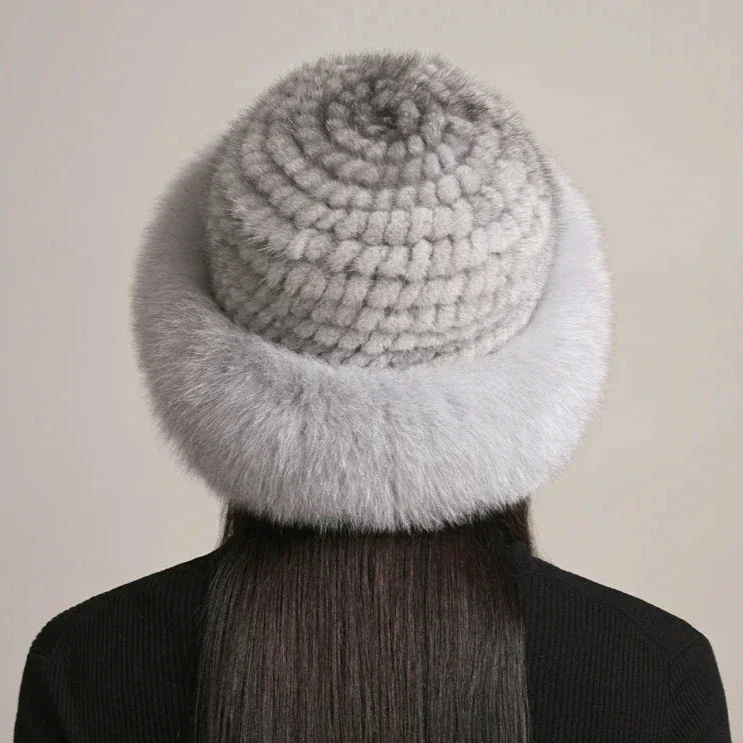 Camille Faux Fur Hat - Image 4