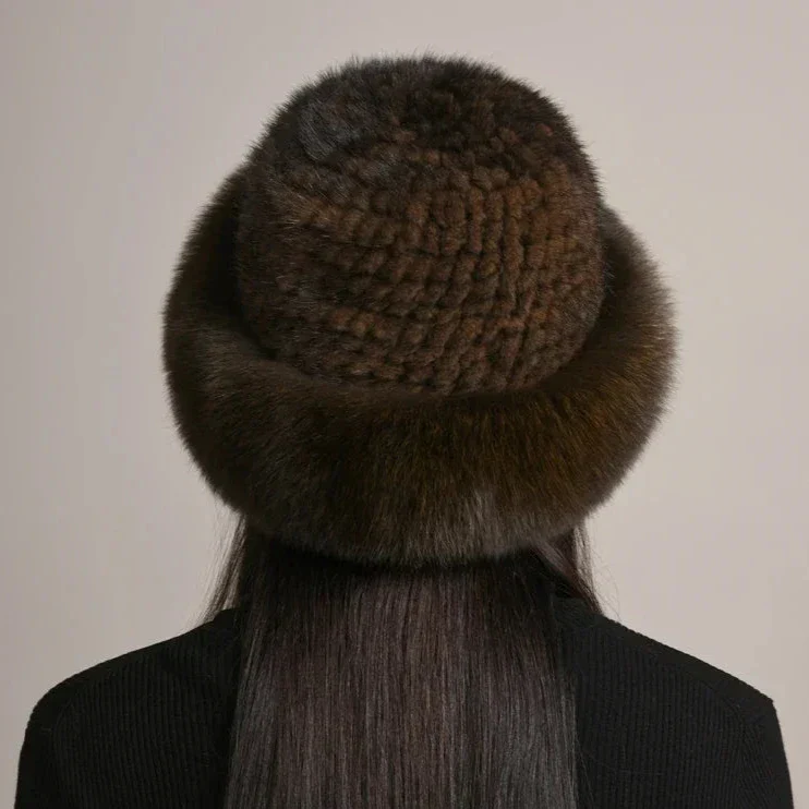 Camille Faux Fur Hat - Image 6