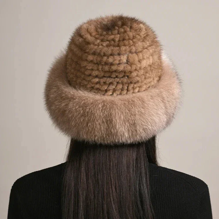Camille Faux Fur Hat - Image 9