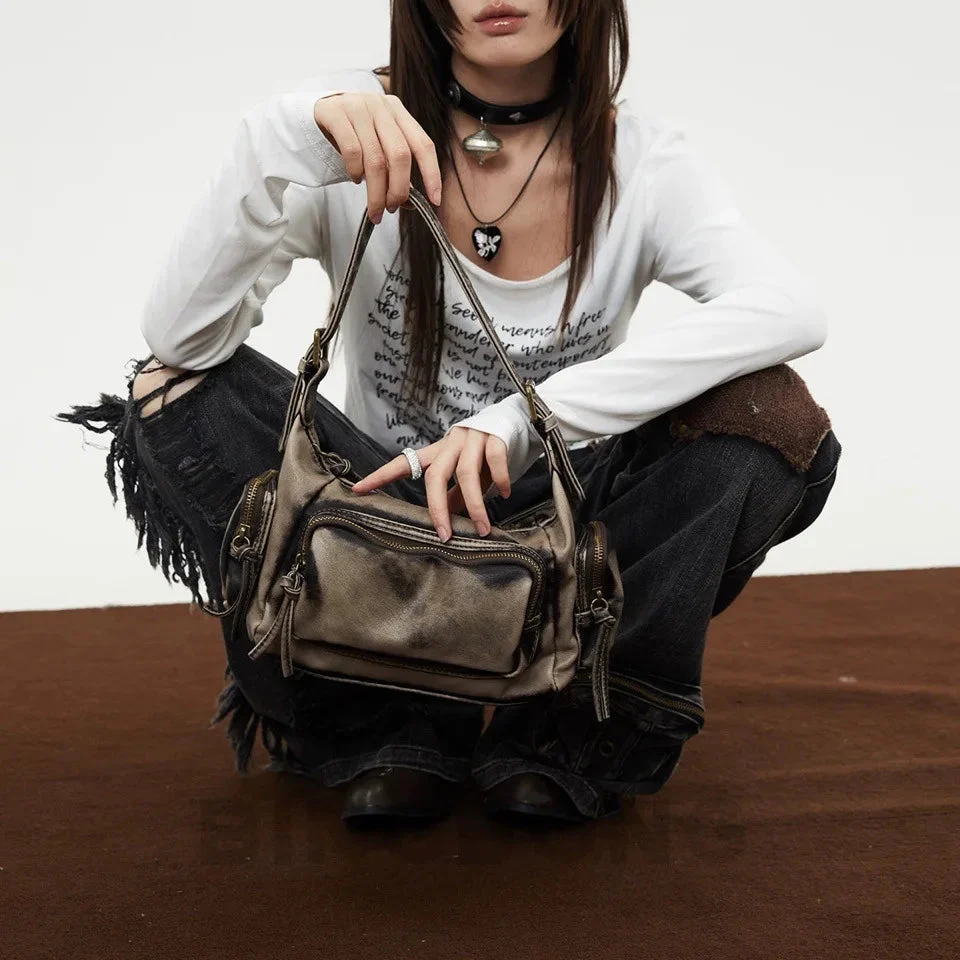 Camille Leather Shoulder Bag - Image 3