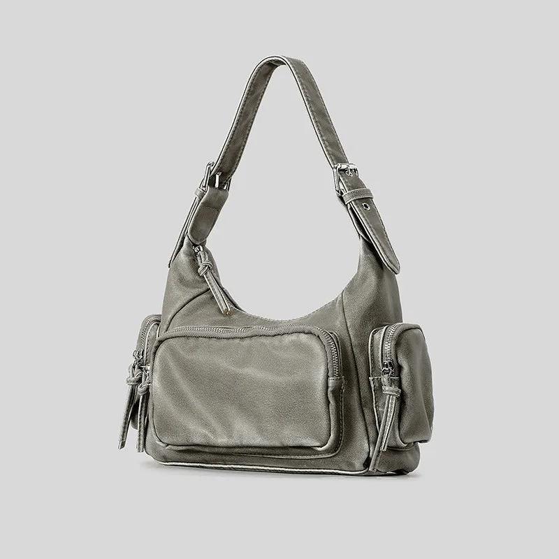 Camille Leather Shoulder Bag - Image 6
