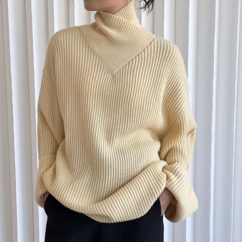 Camille Merino Turtleneck Sweater - Image 3