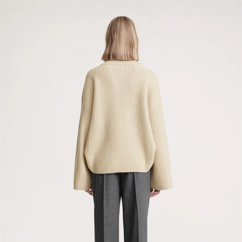 Camille Merino Turtleneck Sweater - Image 5