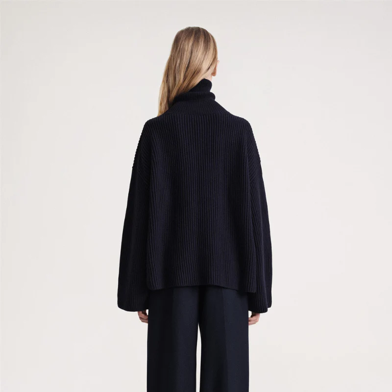 Camille Merino Turtleneck Sweater - Image 8