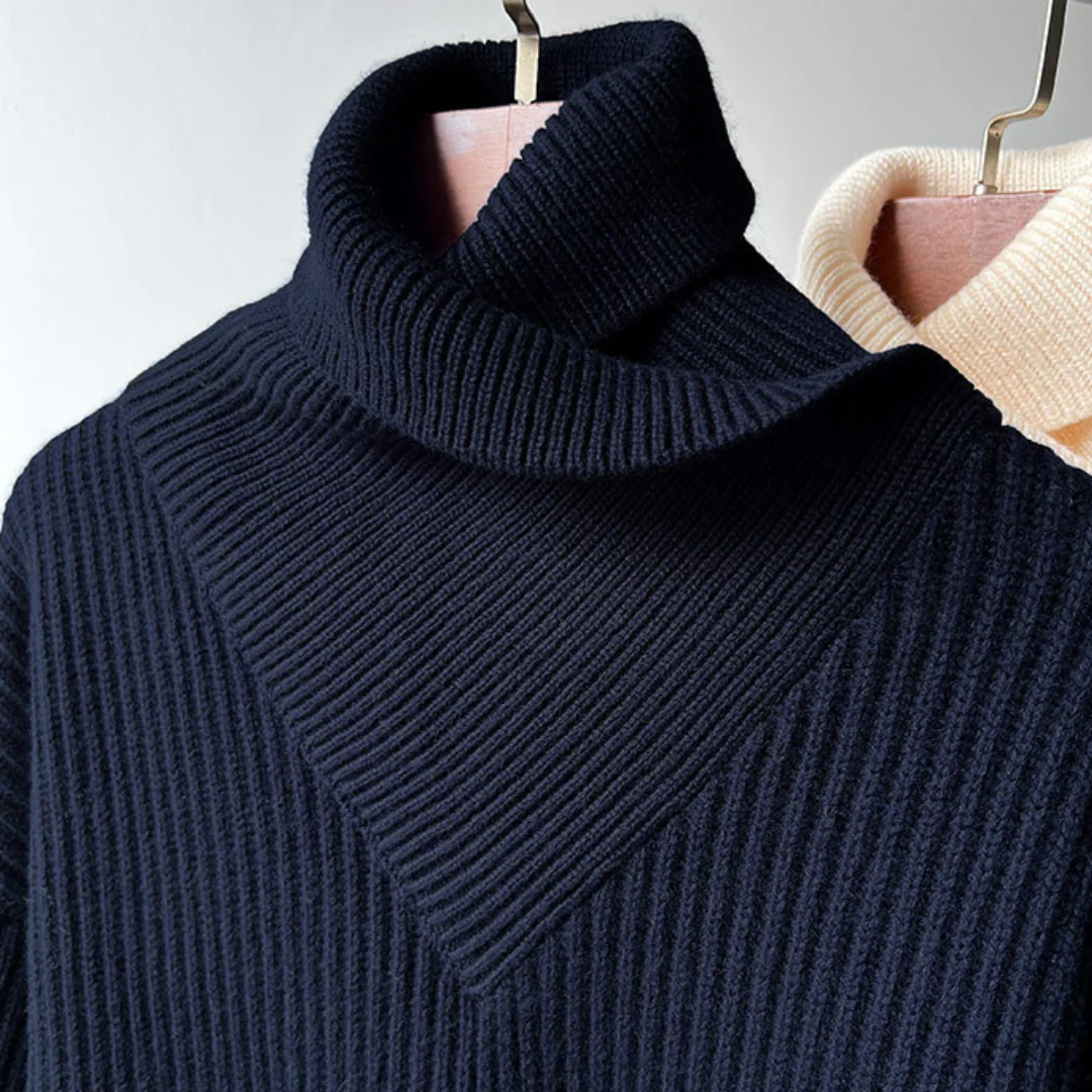 Camille Merino Turtleneck Sweater - Image 9
