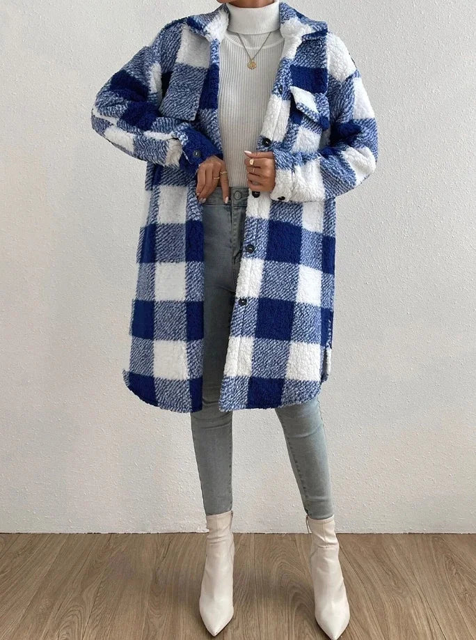 Camille Oversized Sherpa Jacket - Image 4