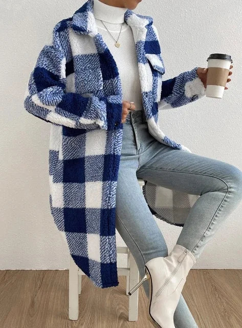 Camille Oversized Sherpa Jacket - Image 5