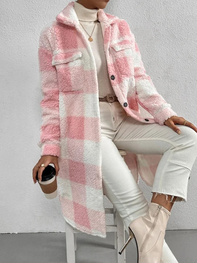 Camille Oversized Sherpa Jacket - Image 6