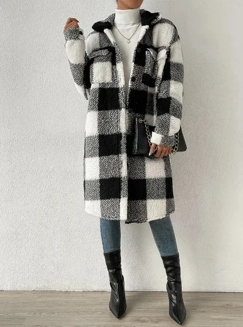 Camille Oversized Sherpa Jacket - Image 7