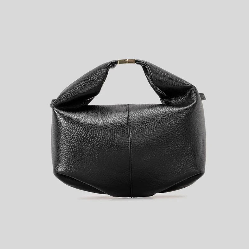 Camille Pebbled Leather Handbag - Image 3