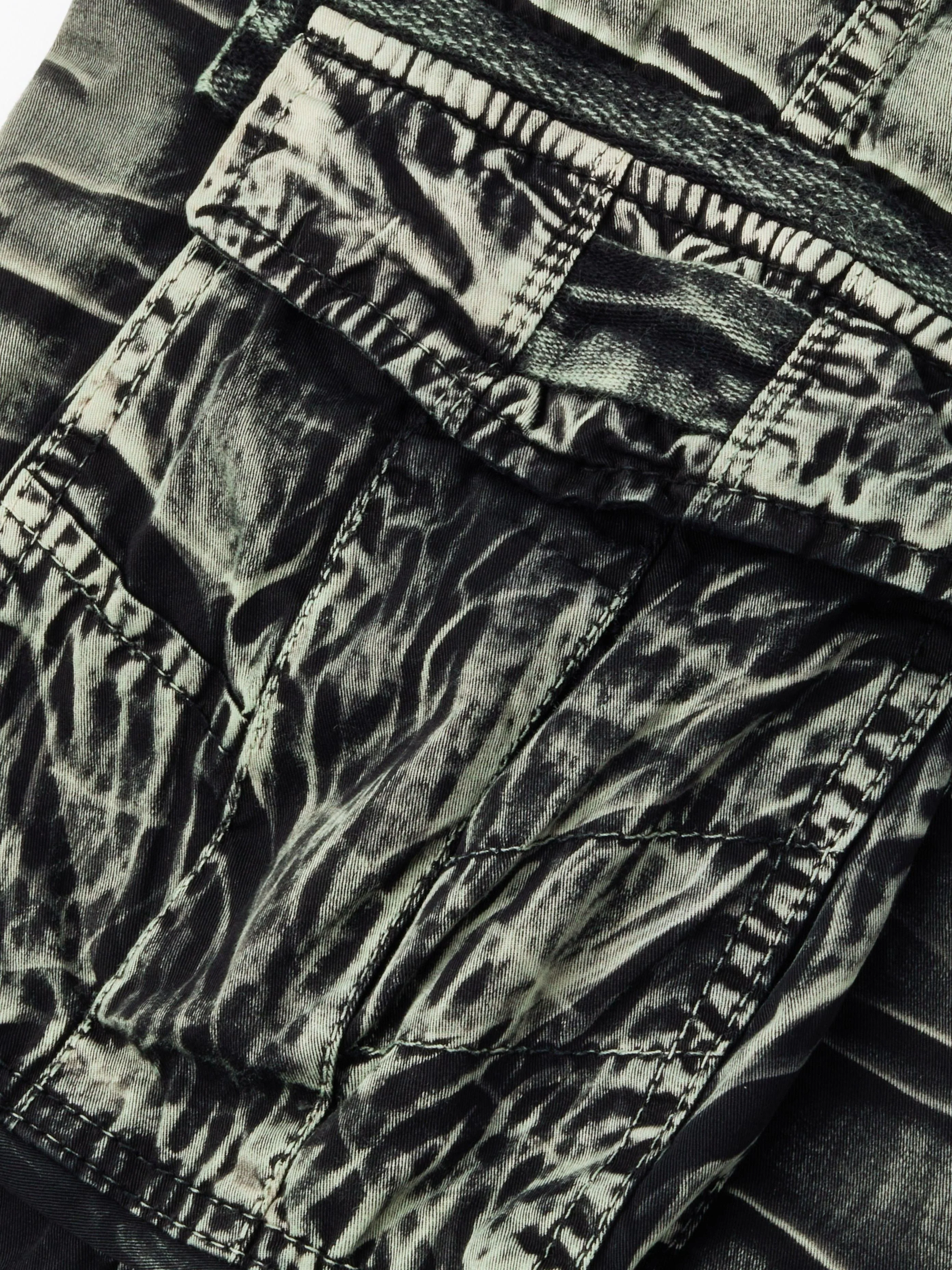 KangooSport Camo Pattern Cotton Cargo Shorts - Image 11