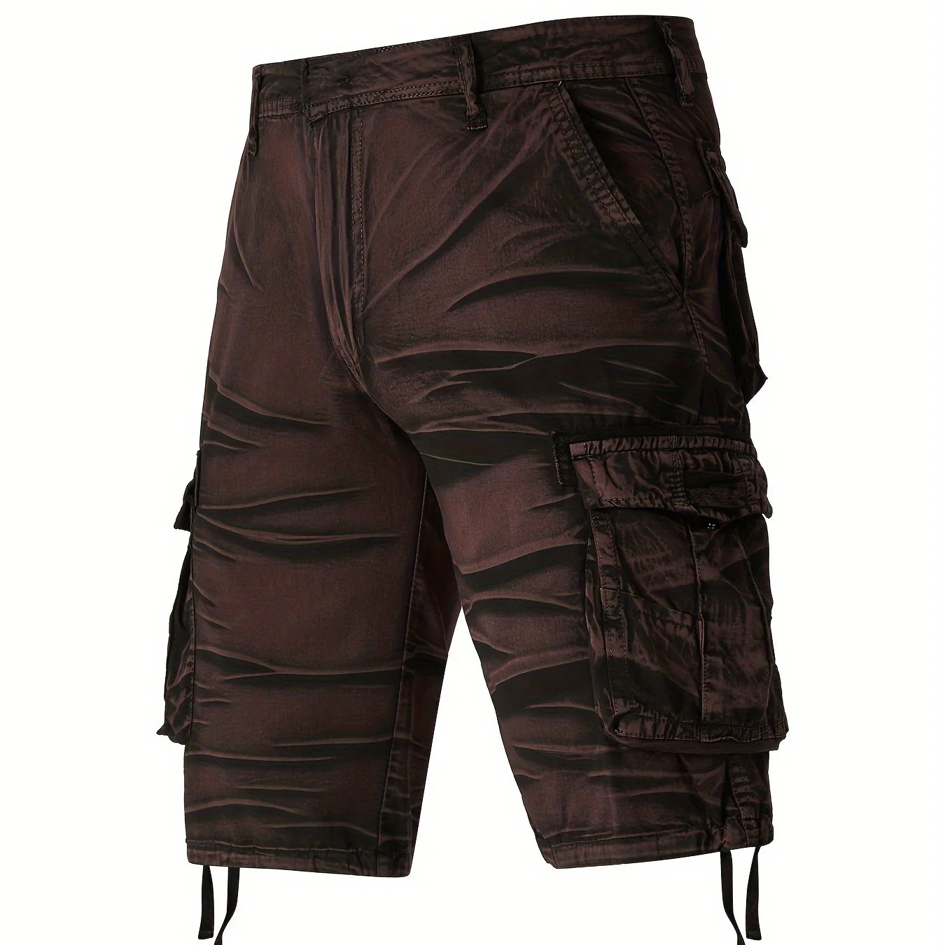 KangooSport Camo Pattern Cotton Cargo Shorts - Image 15