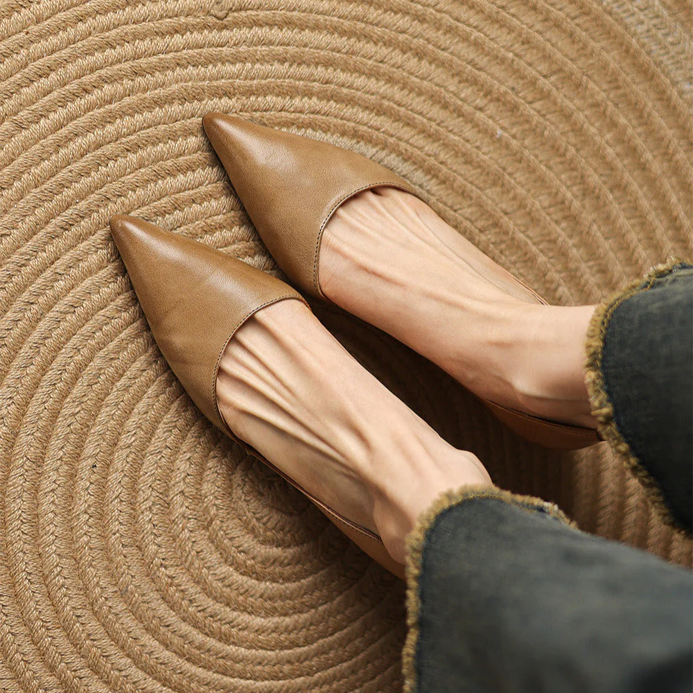 Cara Madson Genuine Leather Heels - Image 11