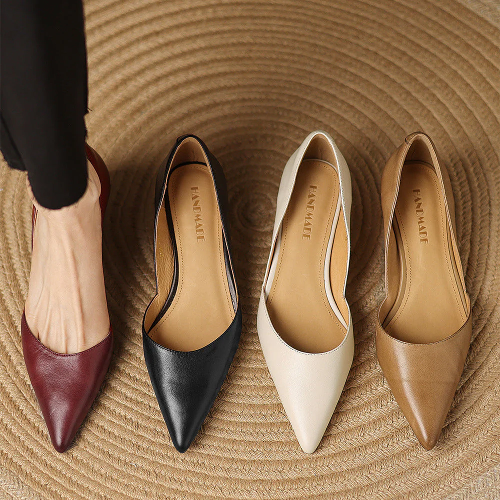 Cara Madson Genuine Leather Heels - Image 13