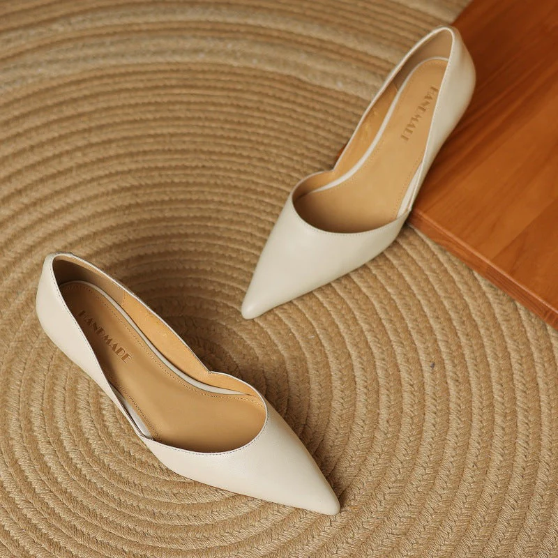 Cara Madson Genuine Leather Heels - Image 18