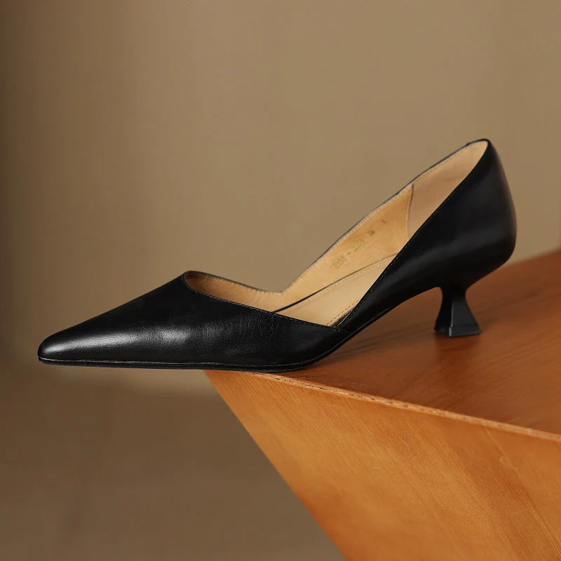 Cara Madson Genuine Leather Heels - Image 24