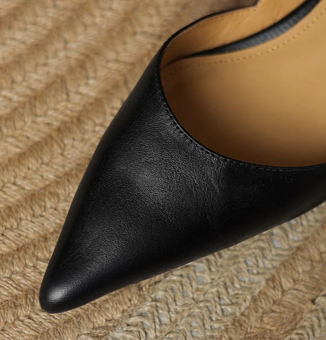 Cara Madson Genuine Leather Heels - Image 26