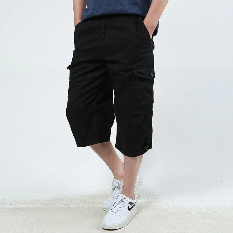 Casual Cotton Outdoor Multi Pockets Shorts - Image 3