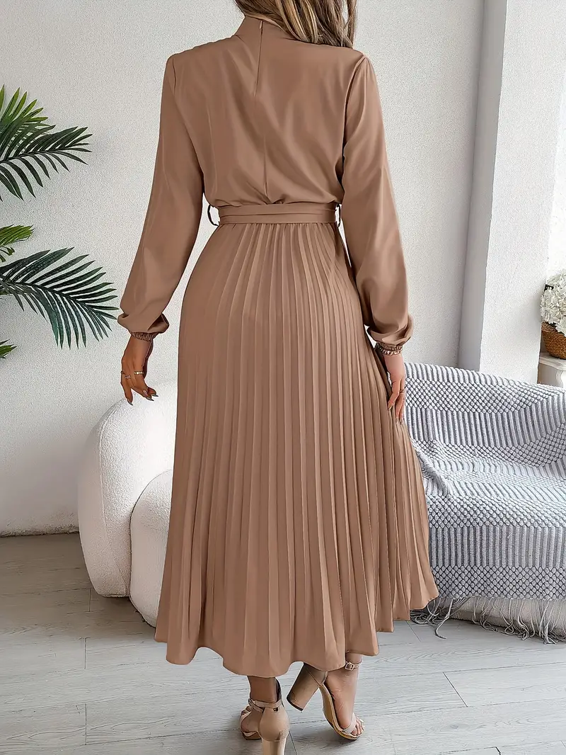 Celeste Pleated Midi Dress - Image 10