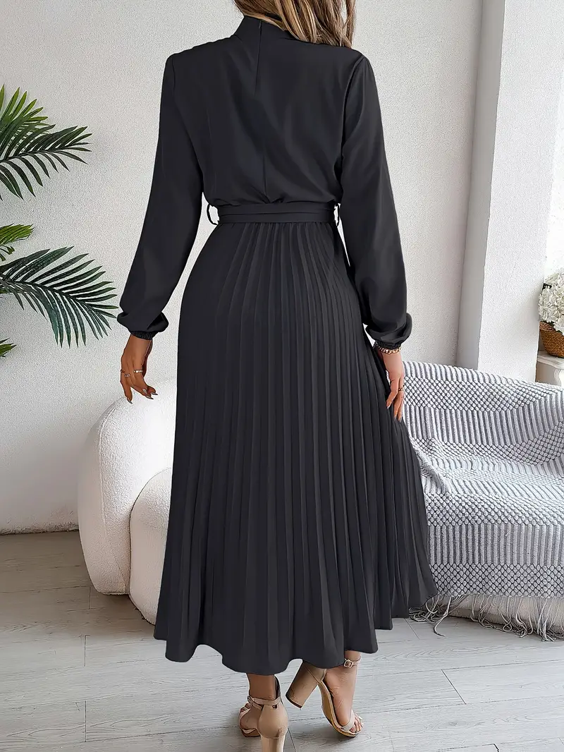Celeste Pleated Midi Dress - Image 12