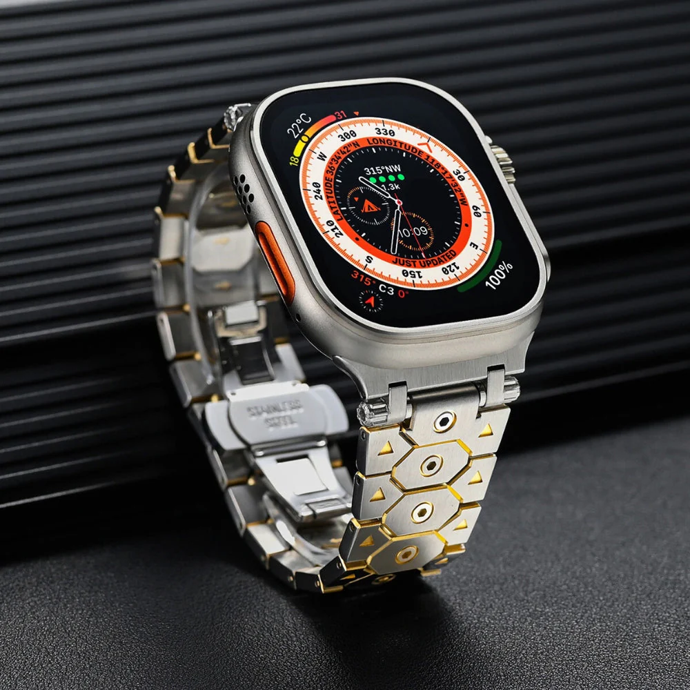 CLAIRS TITANIUM APPLE WATCH BAND - Image 13