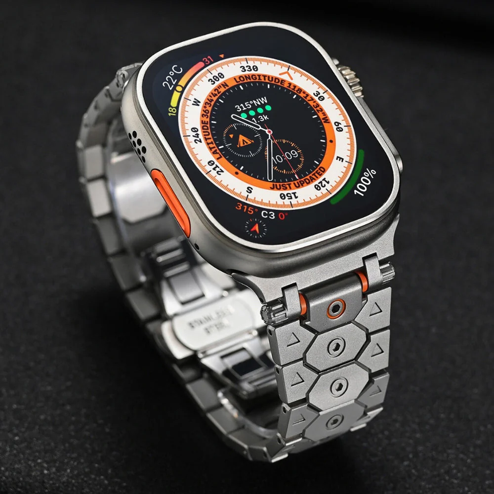 CLAIRS TITANIUM APPLE WATCH BAND - Image 14