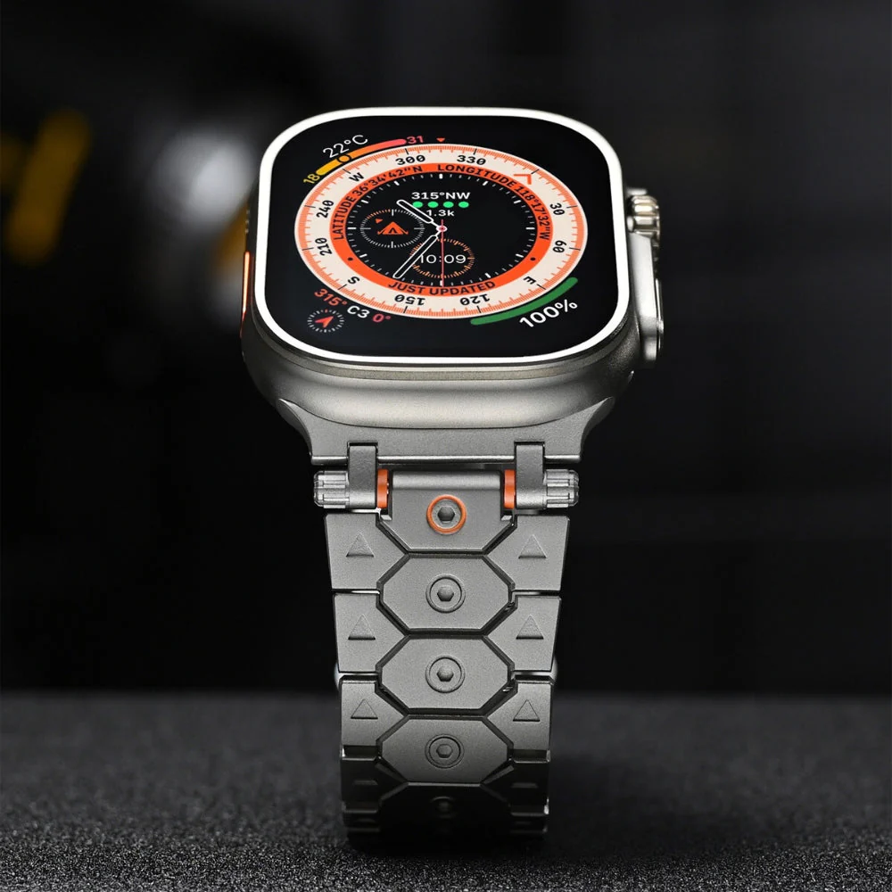 CLAIRS TITANIUM APPLE WATCH BAND - Image 15