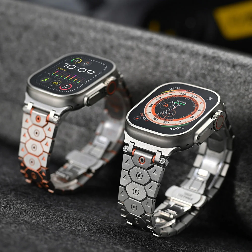 CLAIRS TITANIUM APPLE WATCH BAND - Image 19