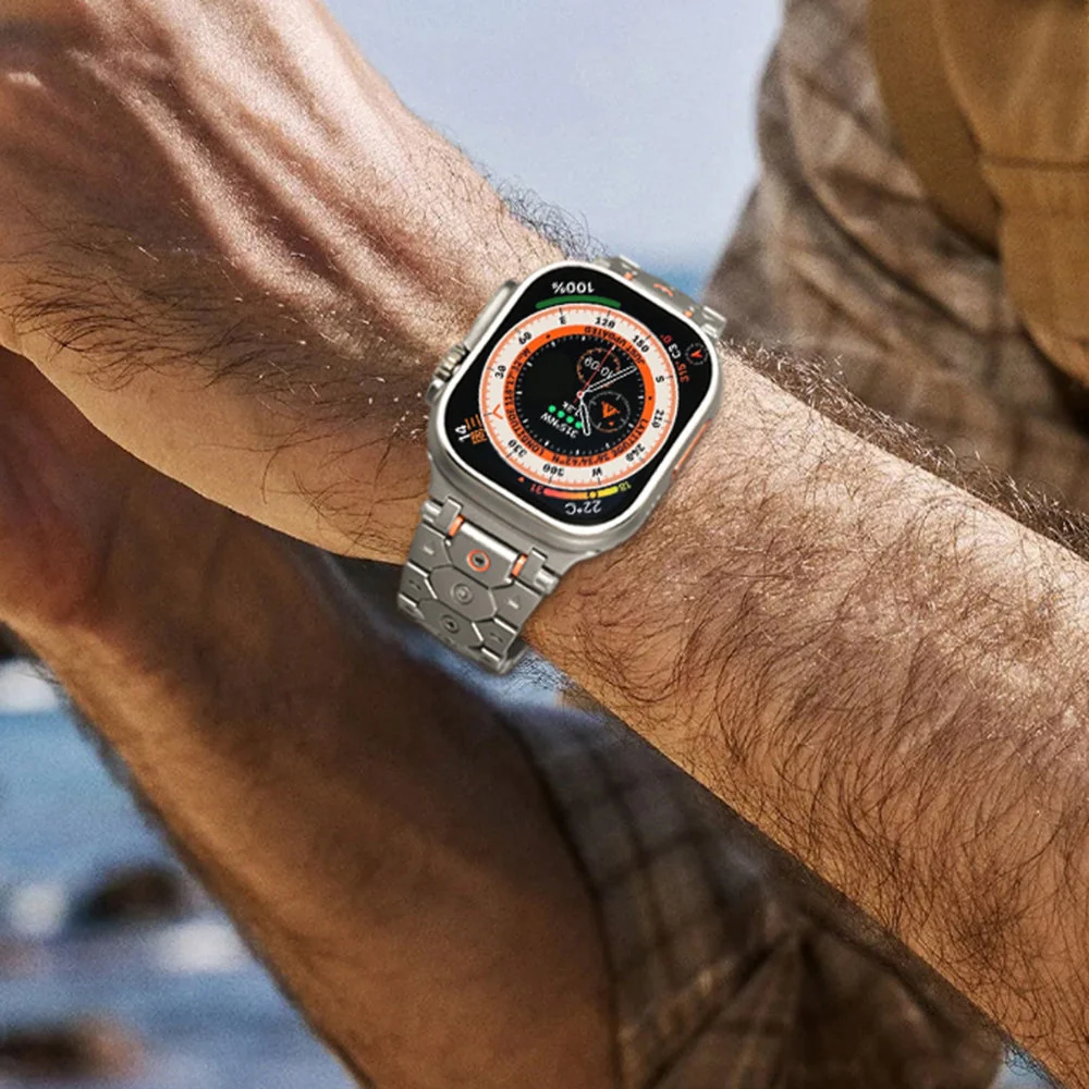CLAIRS TITANIUM APPLE WATCH BAND - Image 25
