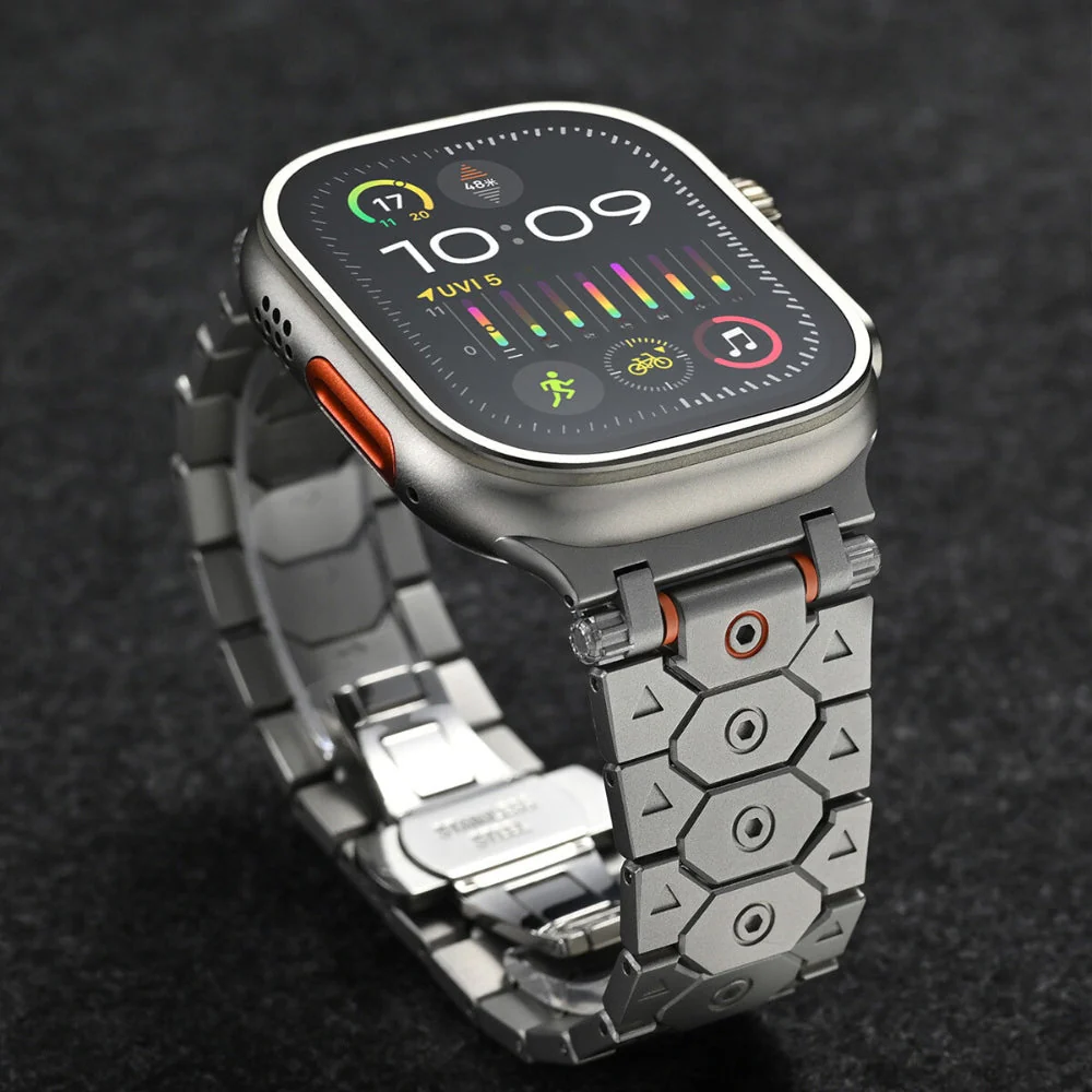 CLAIRS TITANIUM APPLE WATCH BAND - Image 3