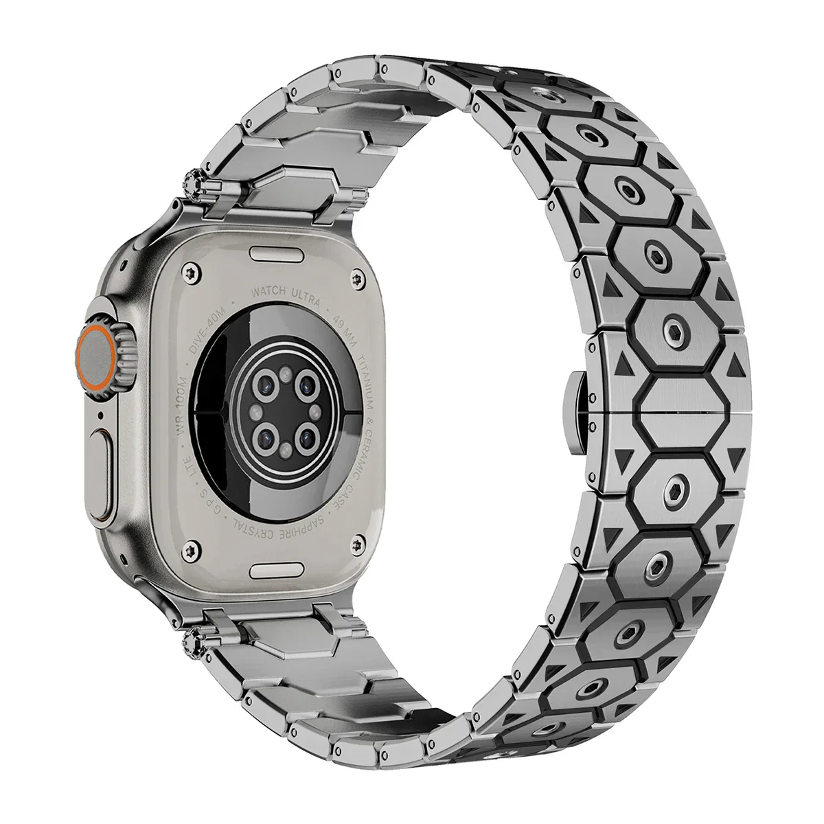 CLAIRS TITANIUM APPLE WATCH BAND - Image 30