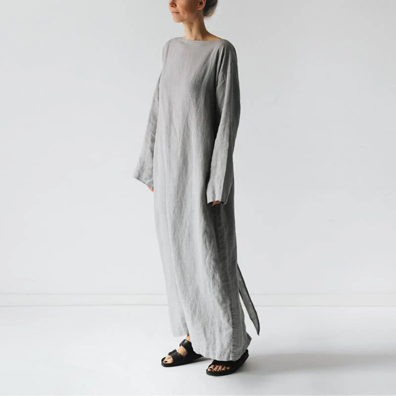Clara Lay Boho Linen Dress - Image 5