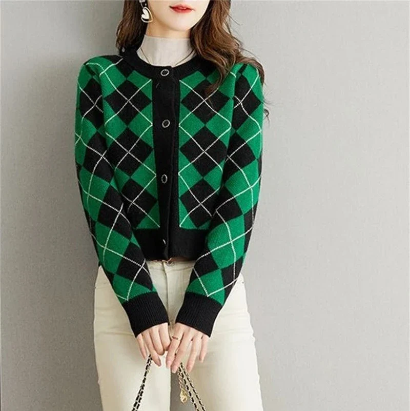 Clara Woods Argyle Top - Image 4