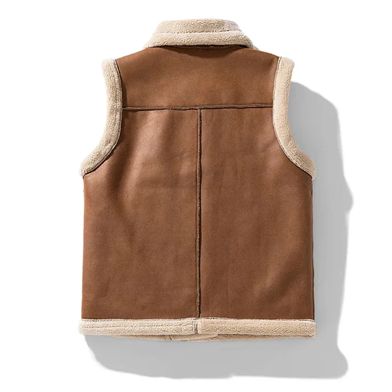 Clara Woods Shearling Vest - Image 3