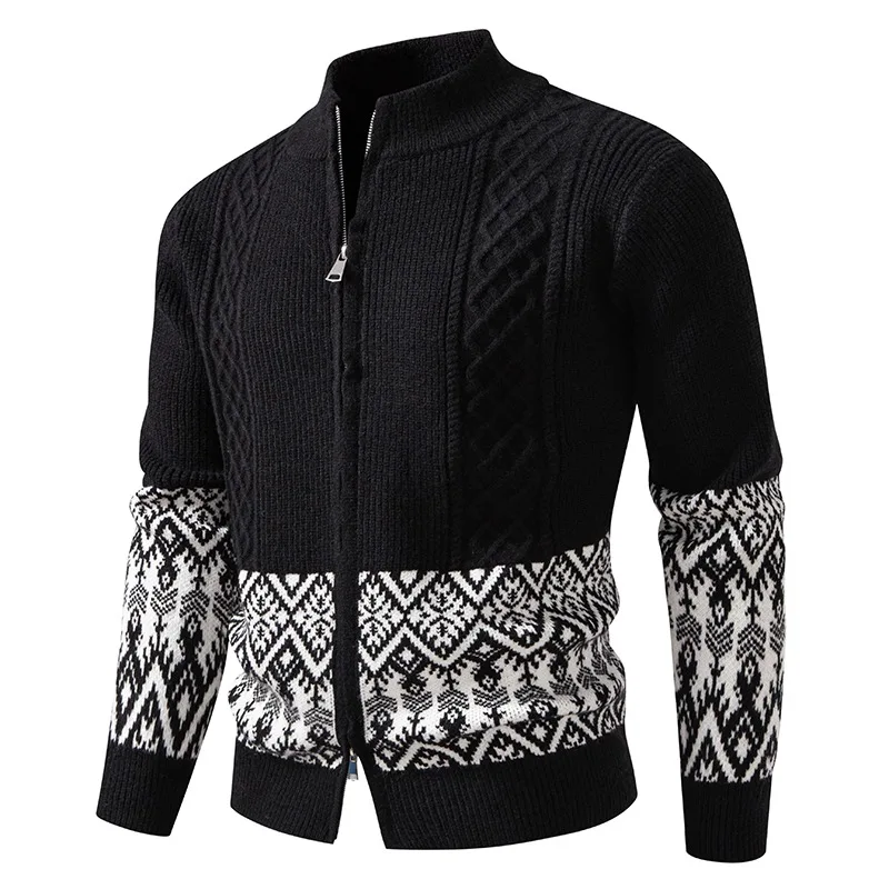 Cole Archer Nordic Zip Sweater - Image 4
