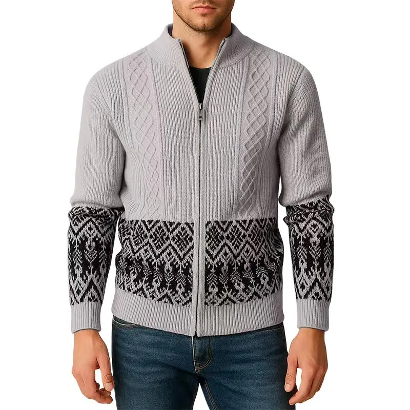 Cole Archer Nordic Zip Sweater - Image 7