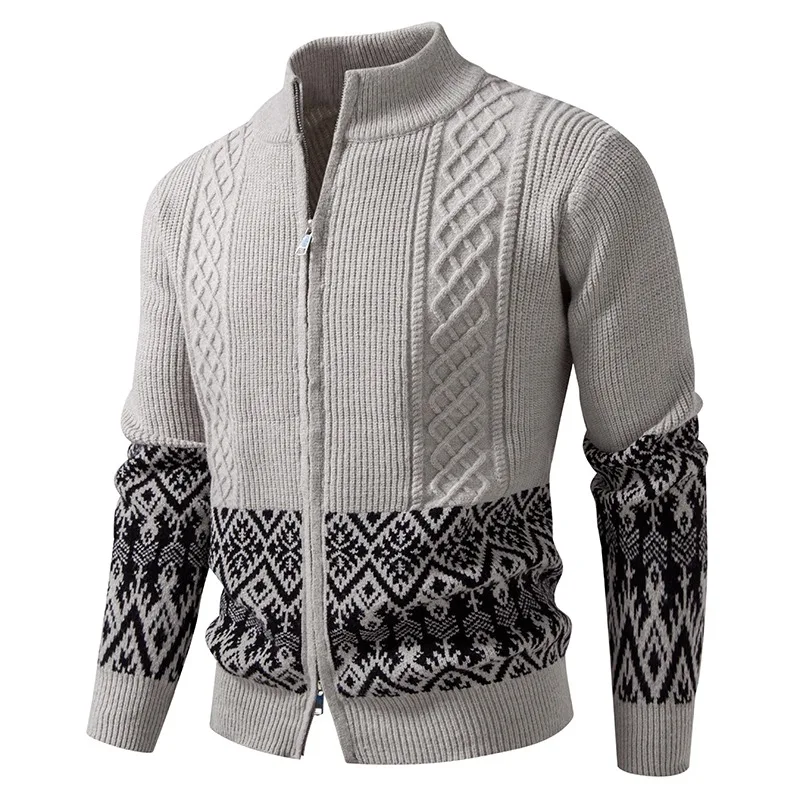 Cole Archer Nordic Zip Sweater - Image 8
