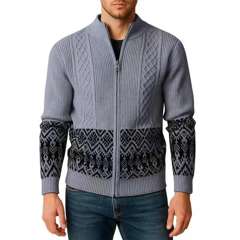 Cole Archer Nordic Zip Sweater - Image 9