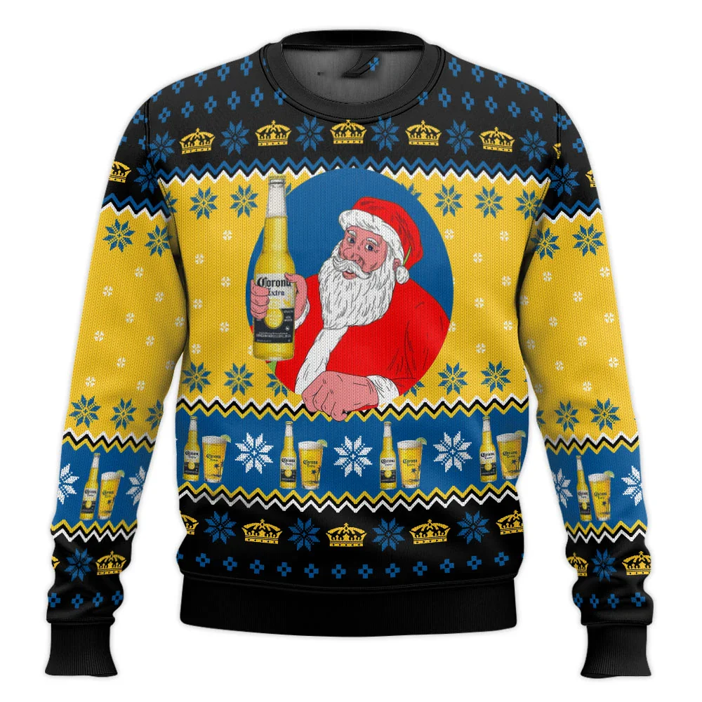 Funny Corona Christmas Sweater - Image 3