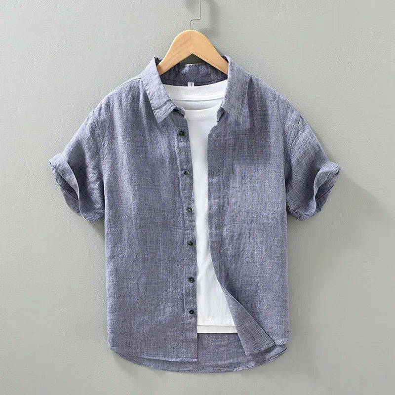 Dan Anderson Pure Linen Shirt - Image 3