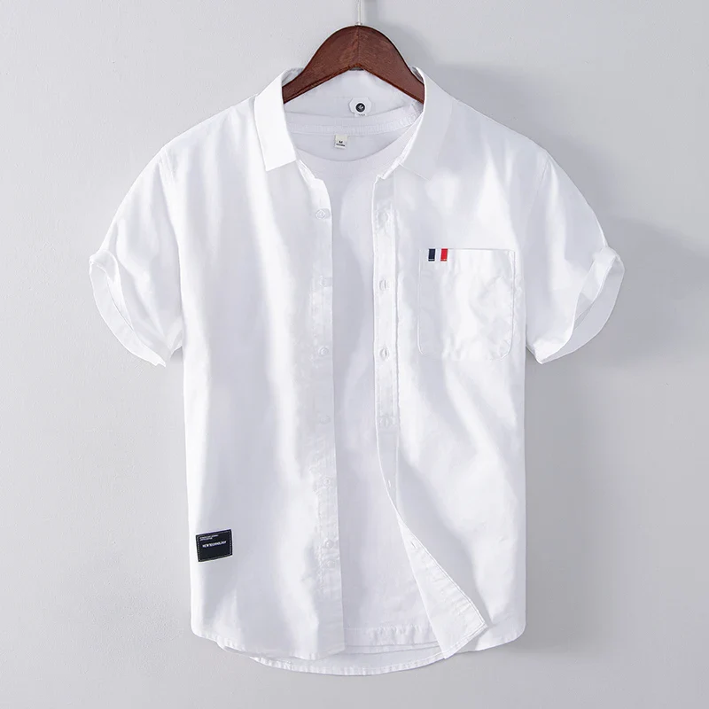 Dan Anthony Short Sleeve Cotton Shirt - Image 4